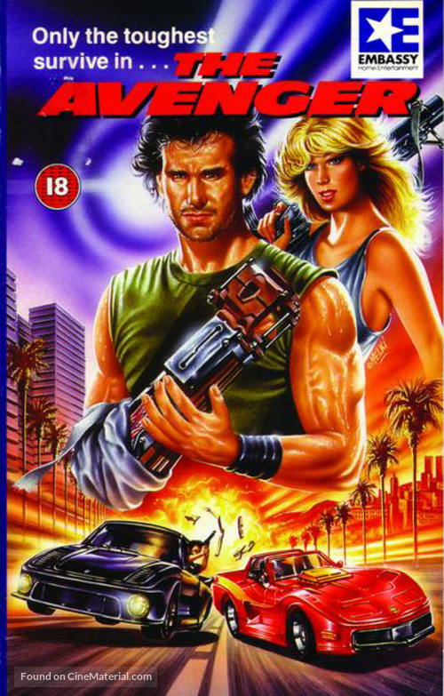 Nasty Hero - British VHS movie cover