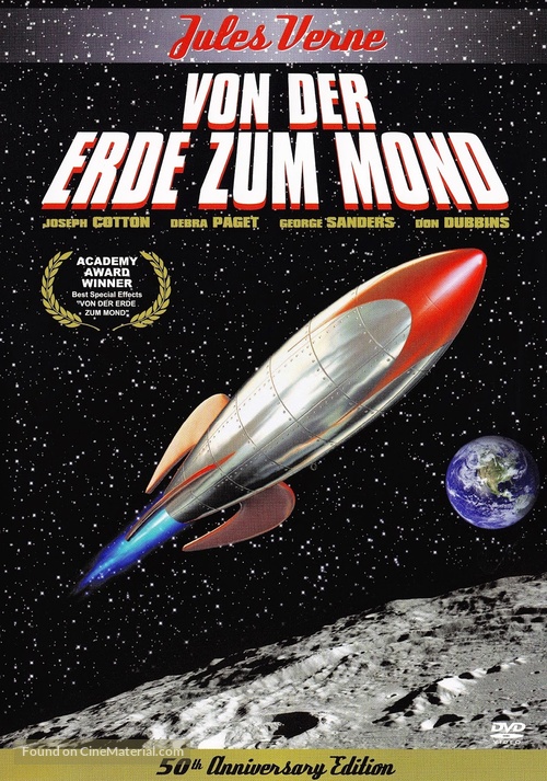 From the Earth to the Moon - German DVD movie cover