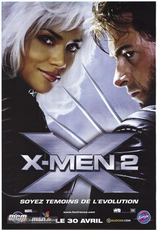 X2 - French Movie Poster