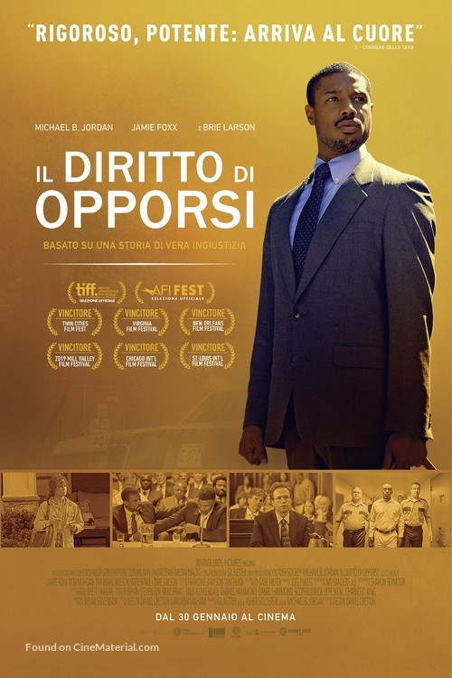 Just Mercy - Italian Movie Poster