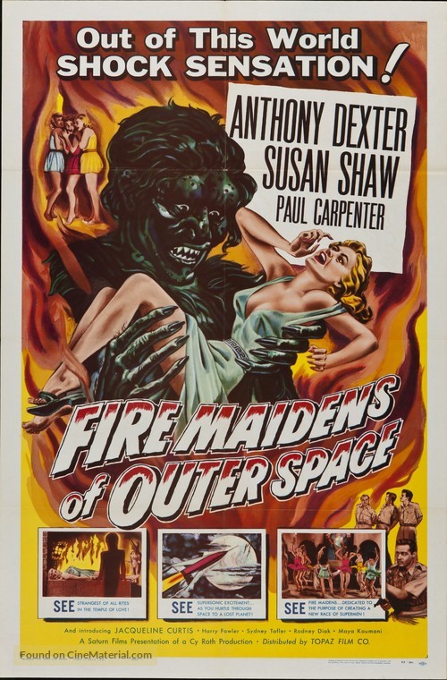 Fire Maidens from Outer Space - Movie Poster