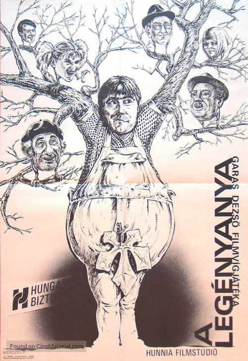 A Leg&eacute;nyanya - Hungarian Movie Poster