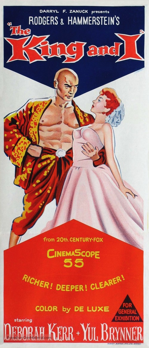 The King and I - Australian Movie Poster