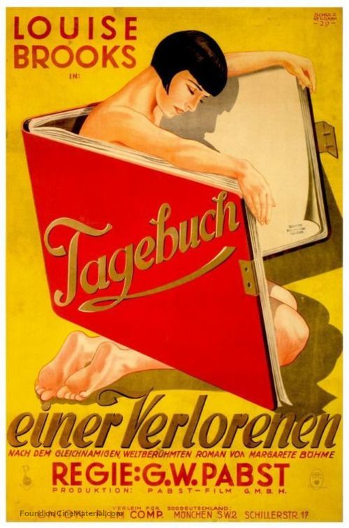Tagebuch einer Verlorenen - German Movie Poster