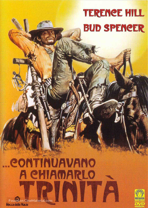 ...continuavano a chiamarlo Trinit&agrave; - Italian DVD movie cover
