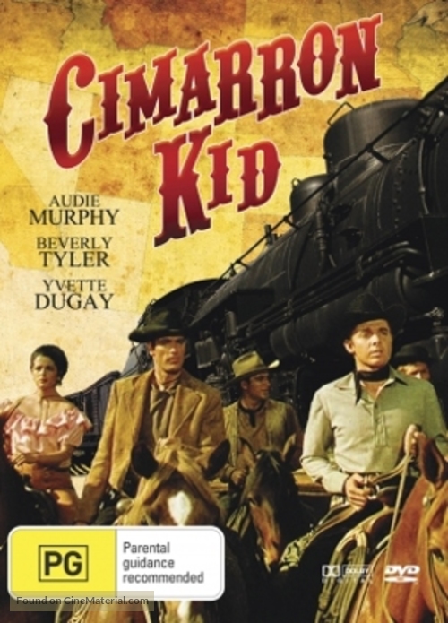 The Cimarron Kid - Australian DVD movie cover