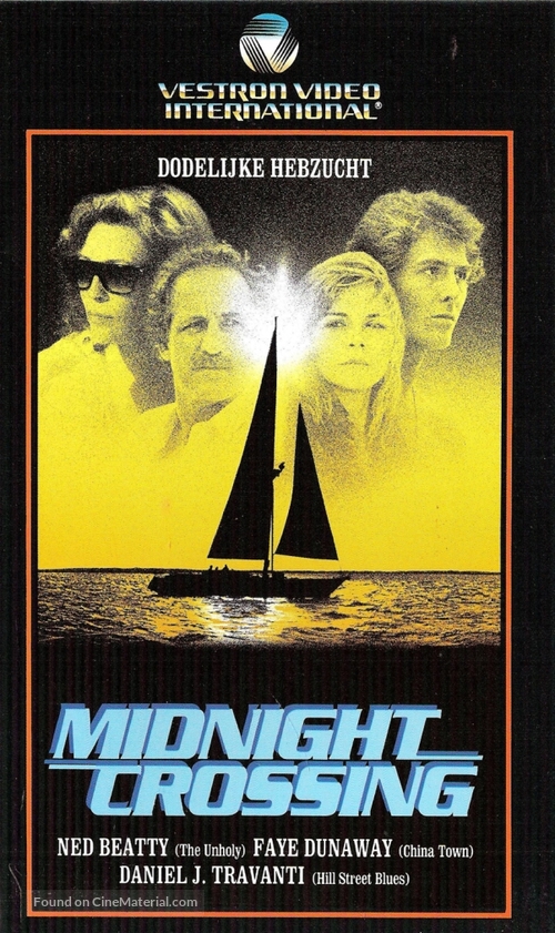 Midnight Crossing - Dutch VHS movie cover