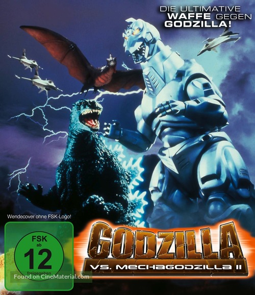 Gojira VS Mekagojira - German Blu-Ray movie cover