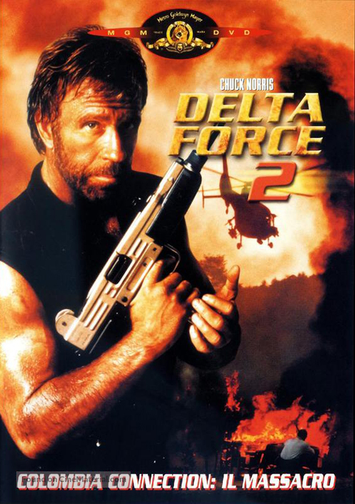 Delta Force 2: The Colombian Connection - Italian Movie Cover