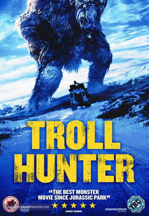 Trolljegeren - British DVD movie cover