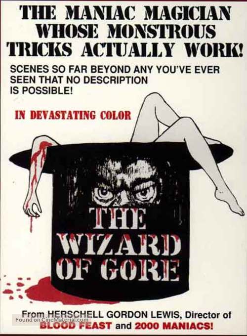 The Wizard of Gore - Movie Poster