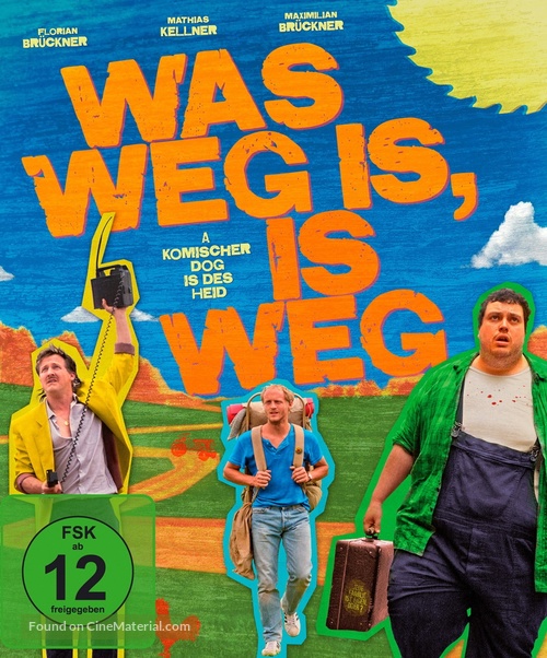 Was weg is, is weg - German Blu-Ray movie cover