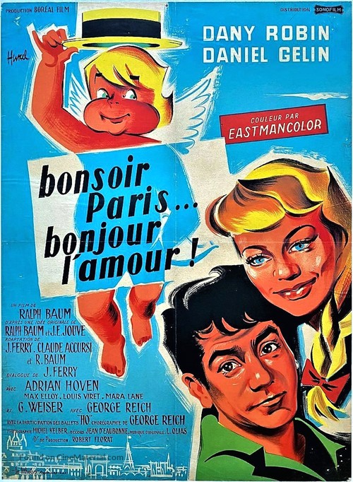 Bonsoir Paris - French Movie Poster