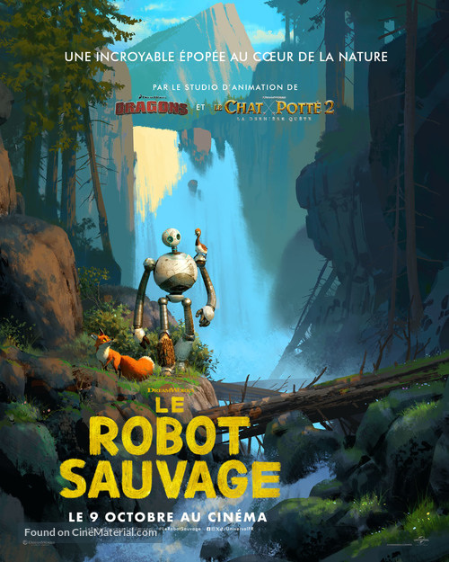 The Wild Robot - French Movie Poster