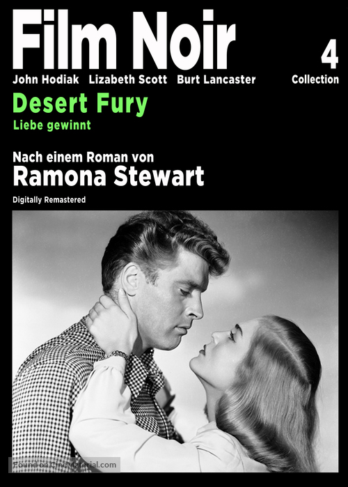 Desert Fury - German DVD movie cover