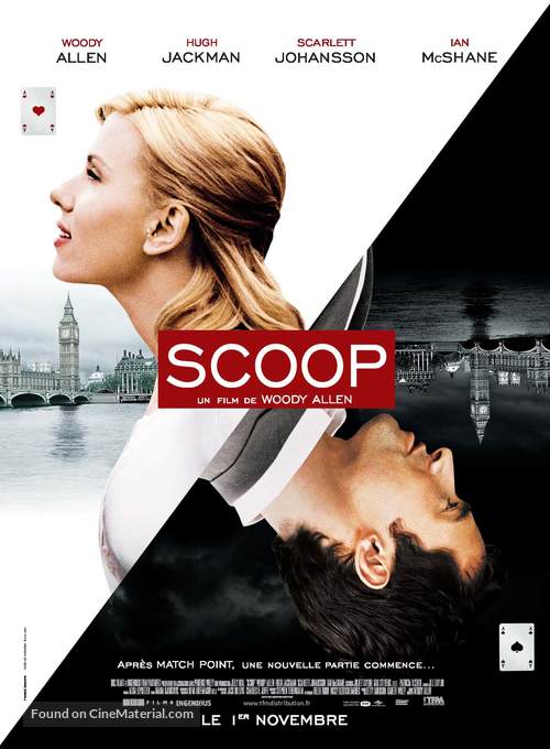 Scoop - French poster