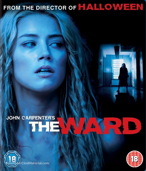 The Ward - British Blu-Ray movie cover