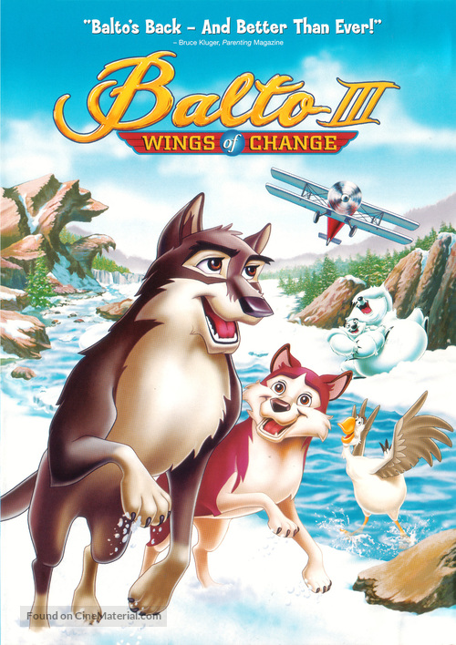 Balto III: Wings of Change - DVD movie cover