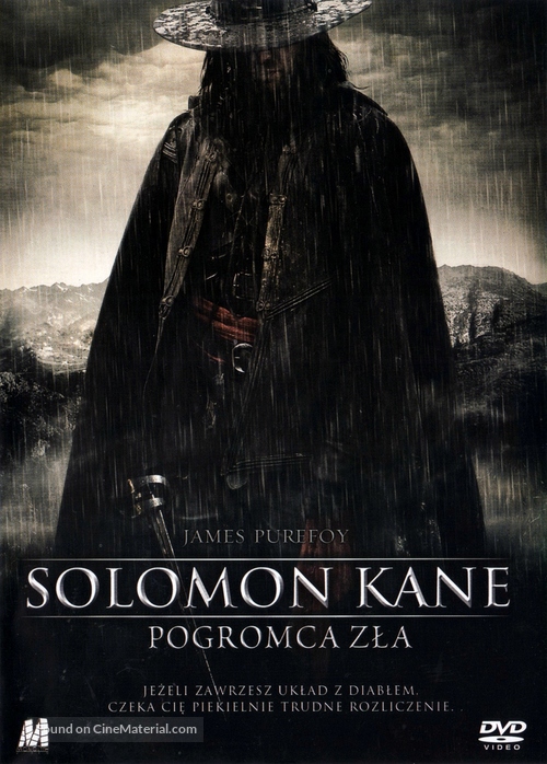 Solomon Kane - Polish DVD movie cover