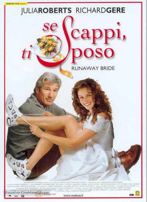Runaway Bride - Italian Movie Poster