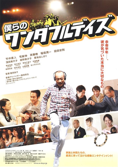 Bokura no wandafuru deizu - Japanese Movie Poster