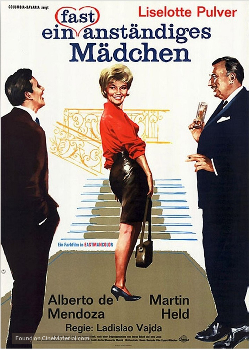 Una chica casi formal - German Movie Poster