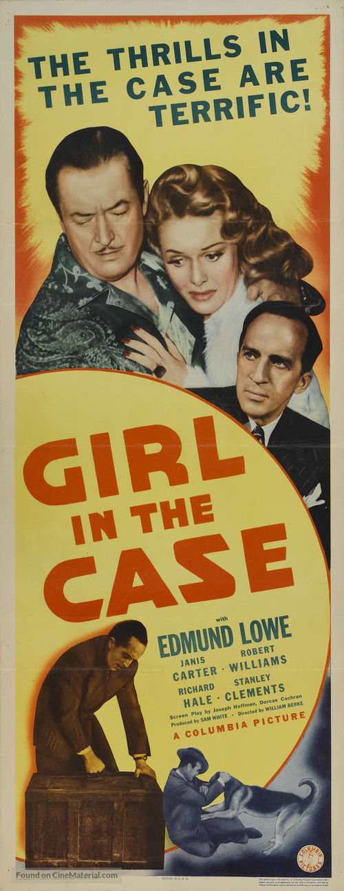 The Girl in the Case - Movie Poster