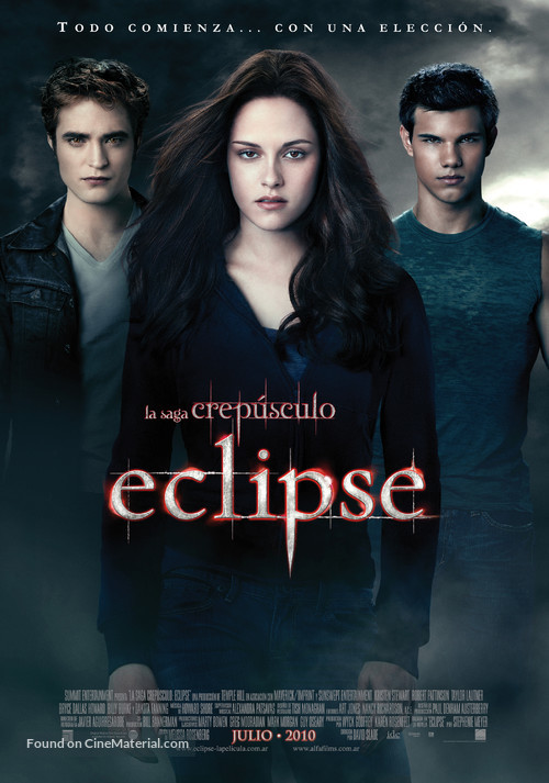 The Twilight Saga: Eclipse - Argentinian Movie Poster