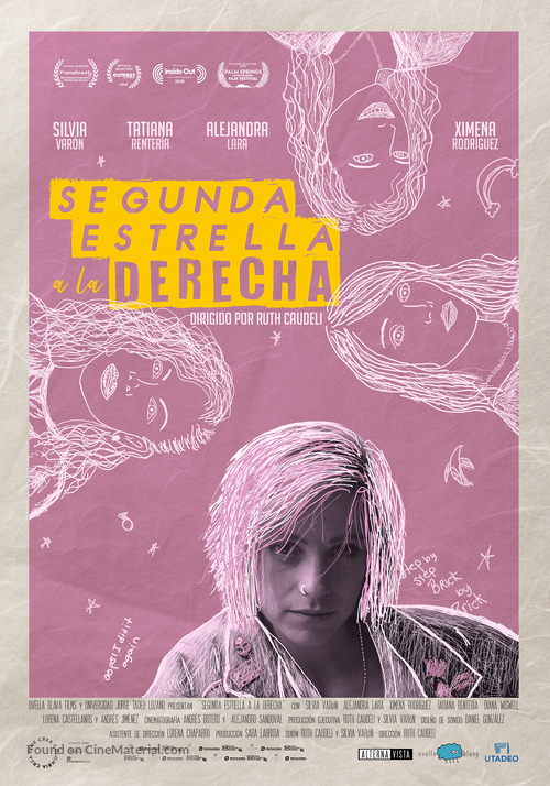 Segunda estrella a la derecha - Colombian Movie Poster