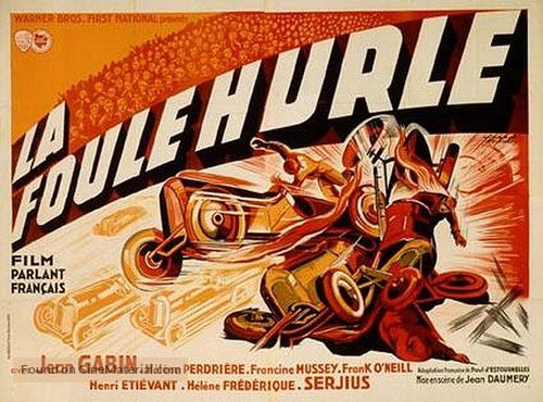 La foule hurle - French Movie Poster