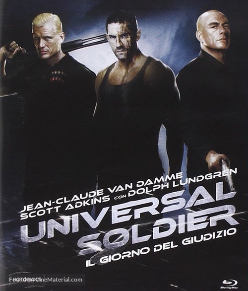 Universal Soldier: Day of Reckoning - Italian Blu-Ray movie cover