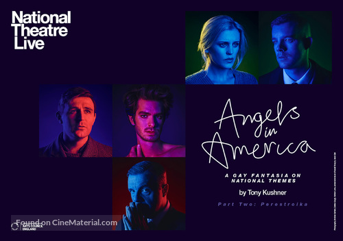 National Theatre Live: Angels in America Part Two - Perestroika - British Movie Poster