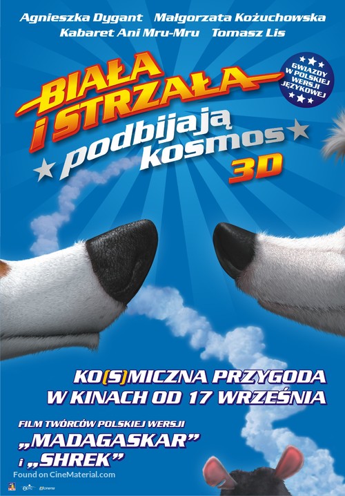 Belka i Strelka. Zvezdnye sobaki - Polish Movie Poster