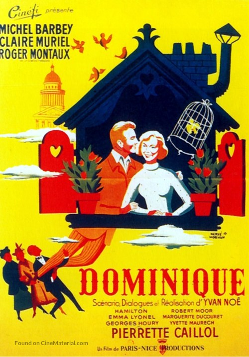 Dominique - French Movie Poster