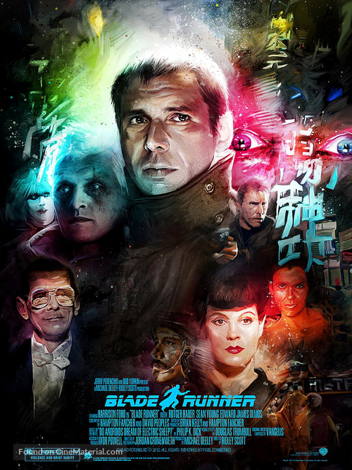 Blade Runner - Re-release movie poster