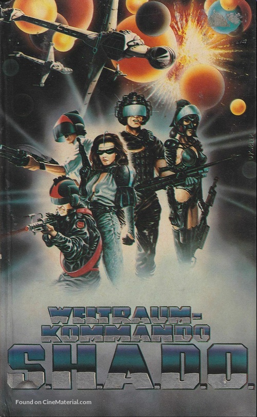 UFO... annientare S.H.A.D.O. stop. Uccidete Straker... - German VHS movie cover