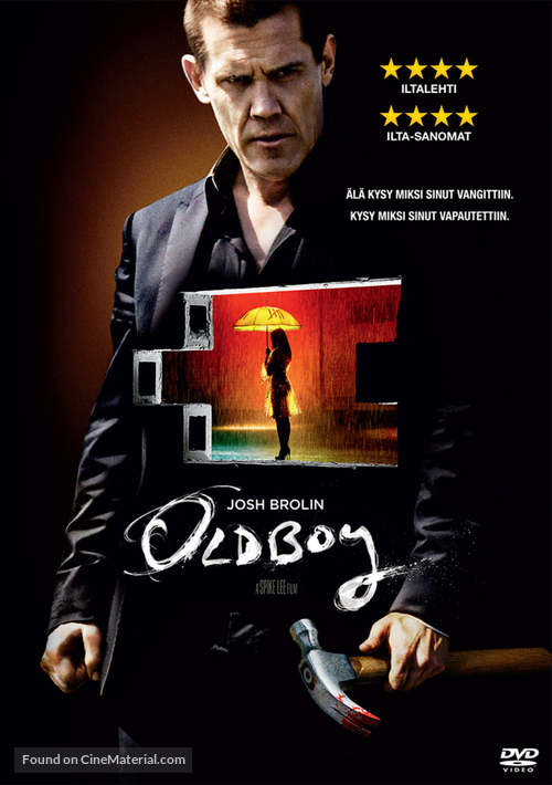 Oldboy - Finnish DVD movie cover