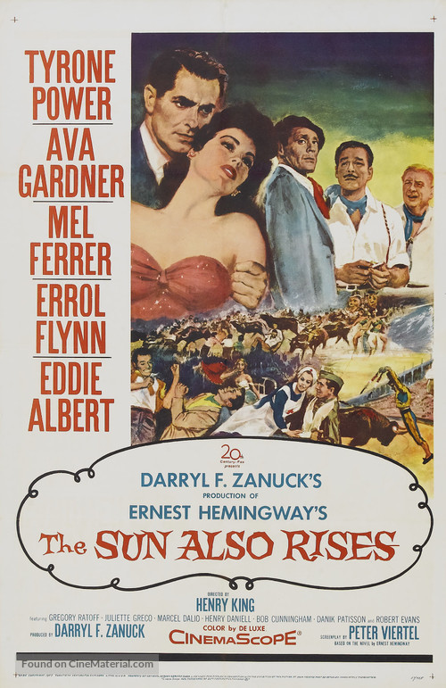 The Sun Also Rises - Movie Poster