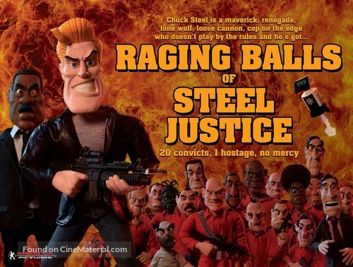 Raging Balls of Steel Justice - British Movie Poster