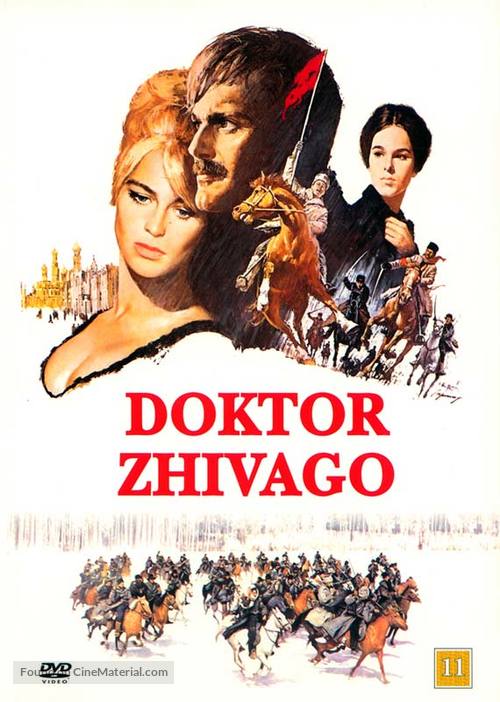 Doctor Zhivago - Danish DVD movie cover