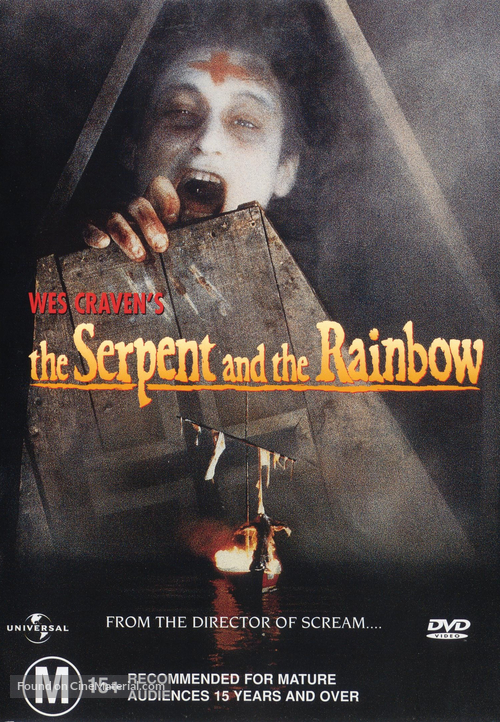 The Serpent and the Rainbow - Australian DVD movie cover