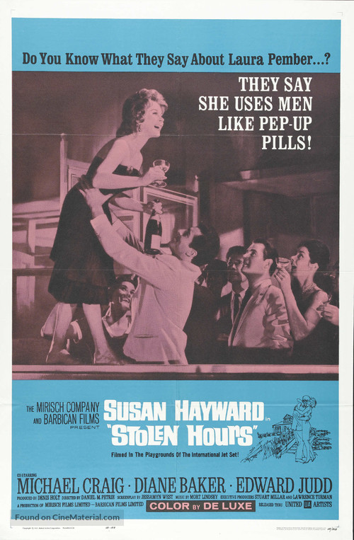 Stolen Hours - Theatrical movie poster