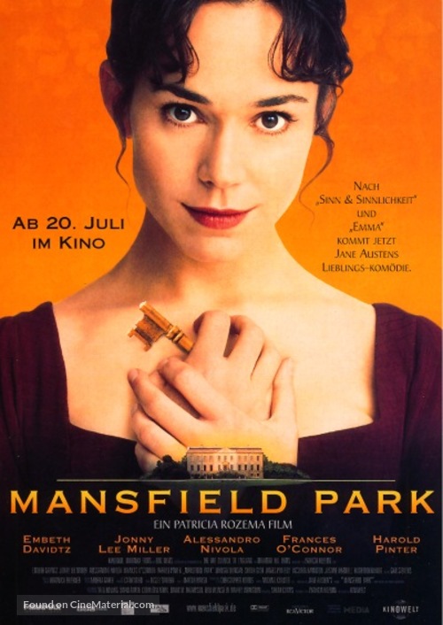 Mansfield Park - German Movie Poster