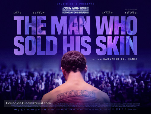 The Man Who Sold His Skin - British Movie Poster