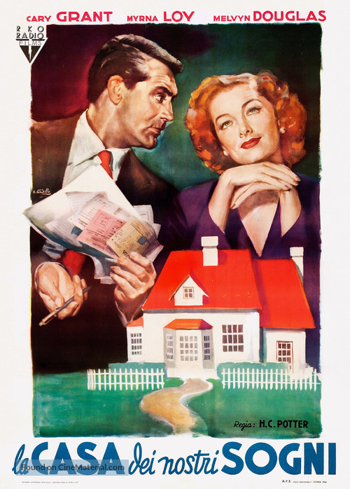 Mr. Blandings Builds His Dream House - Italian Movie Poster