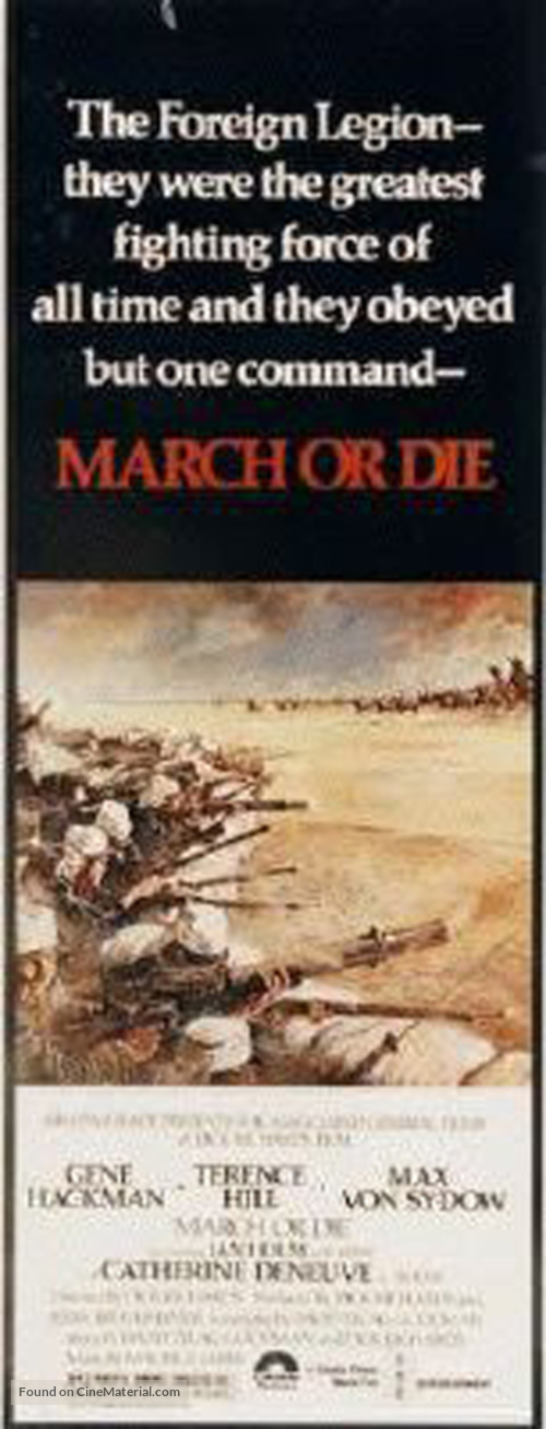 March or Die - Movie Poster