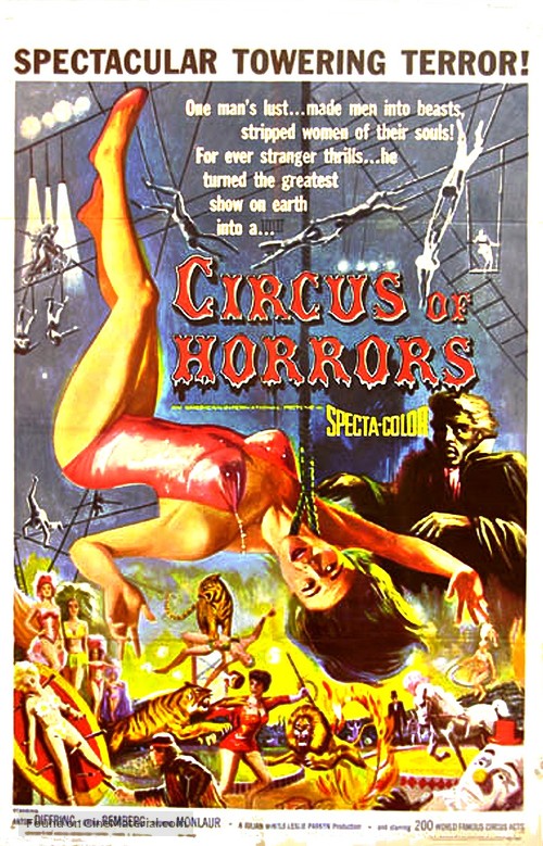 Circus of Horrors - Movie Poster