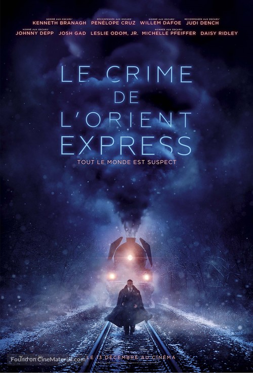 Murder on the Orient Express - French Movie Poster