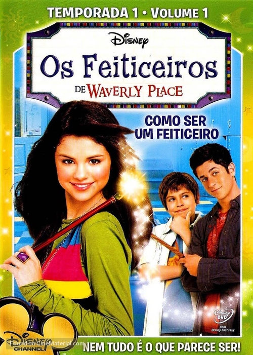 &quot;Wizards of Waverly Place&quot; - Brazilian DVD movie cover