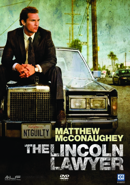 The Lincoln Lawyer - Italian DVD movie cover